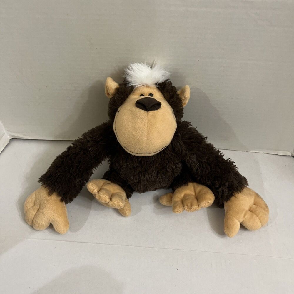 Niki Nici Wild Friends Monkey Plush Stuffed Animal Japan 9” Tall